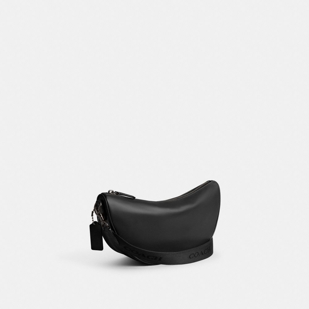 Coach Hall Soft Sling Bag In Black