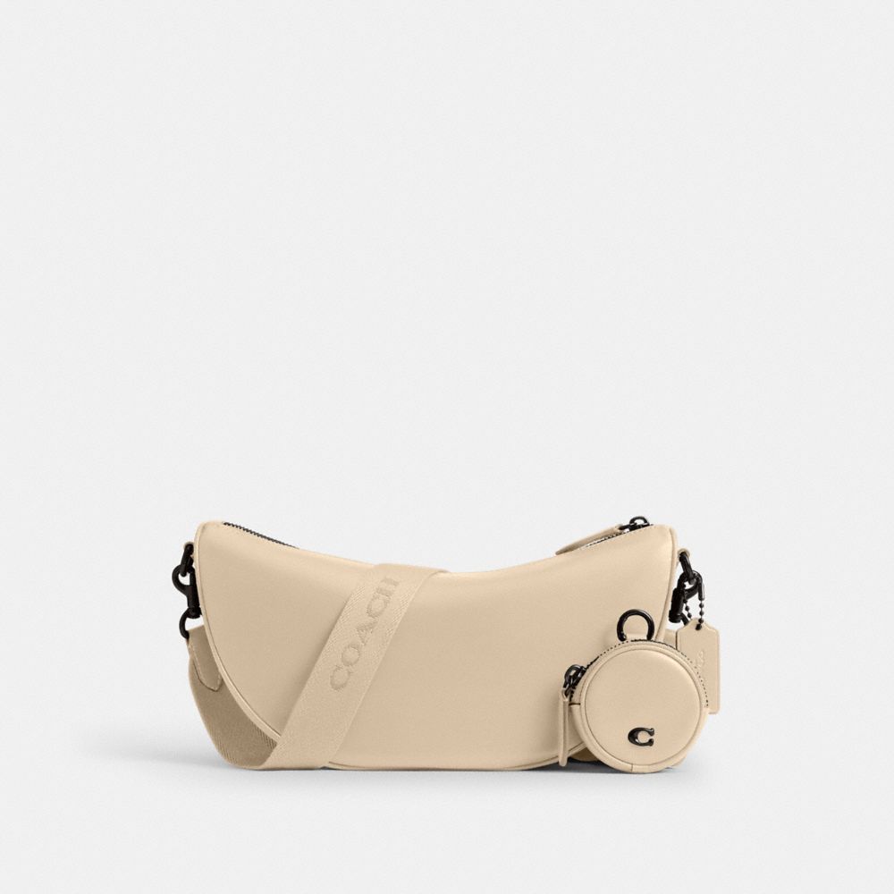 Coach Hall Soft Sling Bag In Ivory