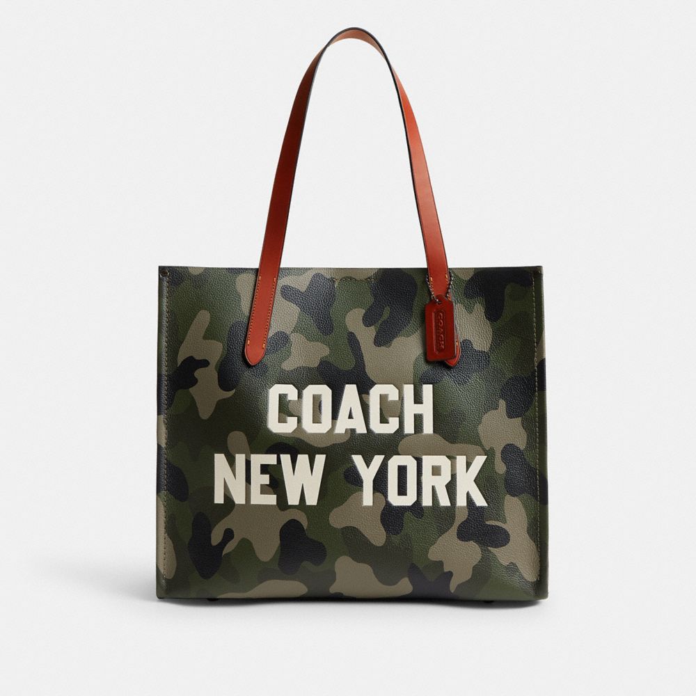 COACH®,リレー トート バッグ・カモ プリント アンド コーチ グラフィック,トートバッグ＆ボストンバッグ,ｶﾓ