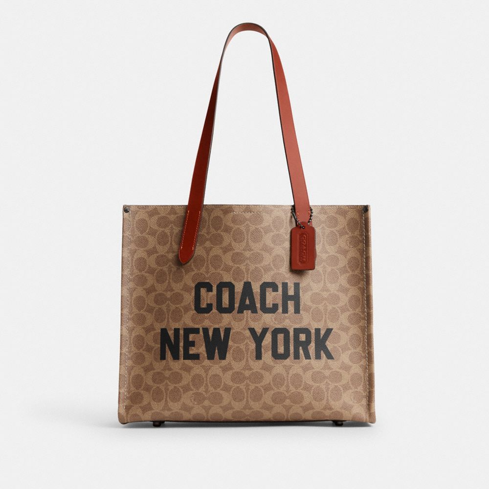 COACH®,リレー トート バッグ 34・シグネチャー キャンバス・コーチ グラフィック,トートバッグ＆ボストンバッグ,ﾀﾝ ﾏﾙﾁ