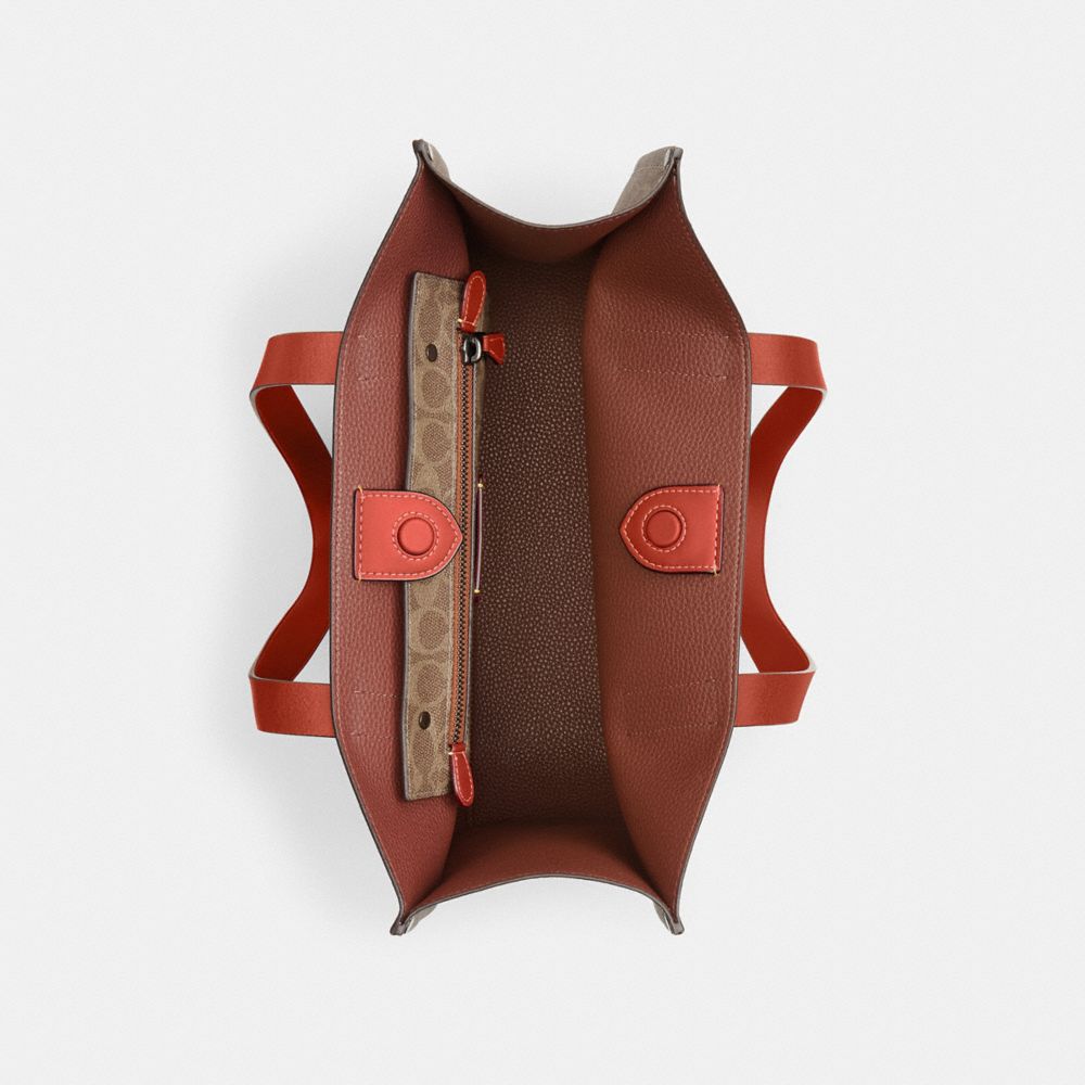 COACH®,リレー トート バッグ 34・シグネチャー キャンバス・コーチ グラフィック,トートバッグ＆ボストンバッグ,