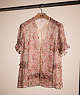 COACH®,RESTORED RETRO FLORAL PRINT TOP,Brown/Pink,Front View