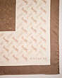 COACH®,RESTORED HORSE AND CARRIAGE PRINT SILK SQUARE SCARF,Neutral,Closer View