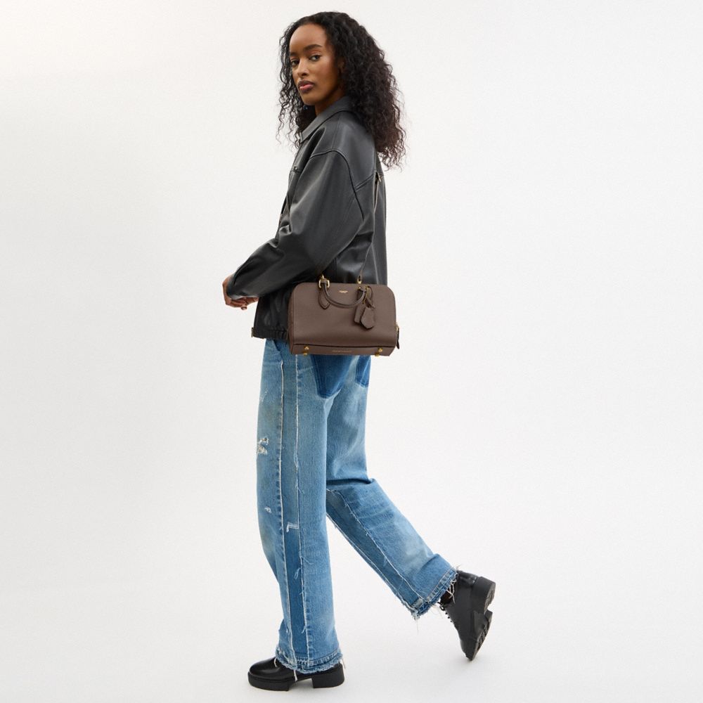 COACH®,Bowery Satchel 24,,Detail View