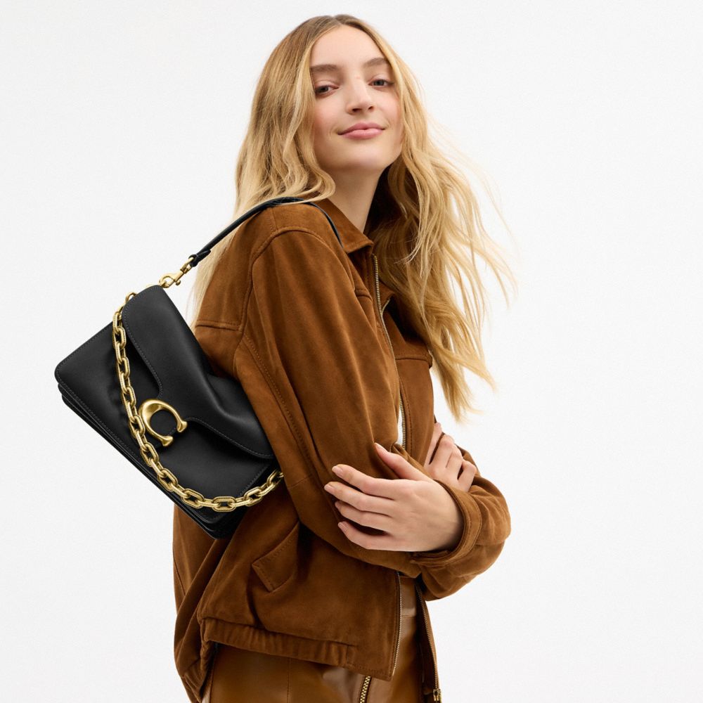 Женские сумки Coach Chain Tabby Shoulder Bag — фото 9