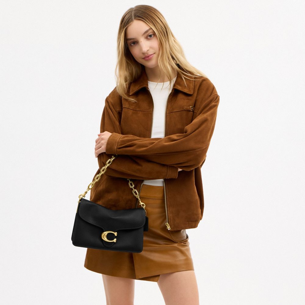 Женские сумки Coach Chain Tabby Shoulder Bag — фото 10