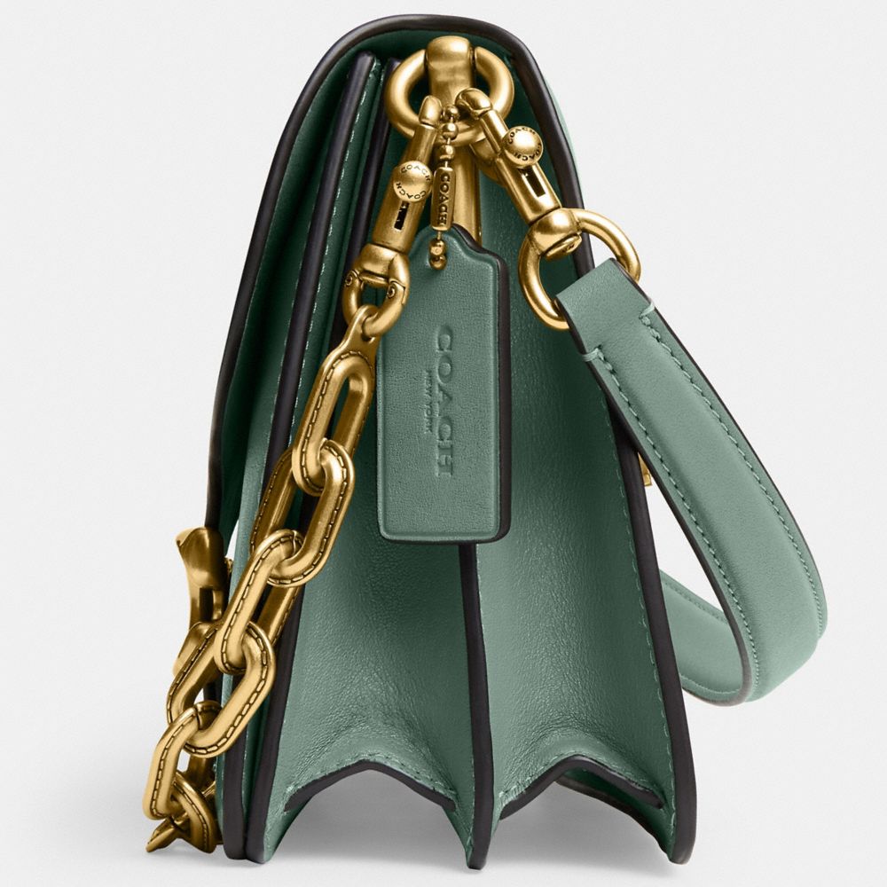 COACH TABBY SCHULTERTASCHE MIT KETTE 