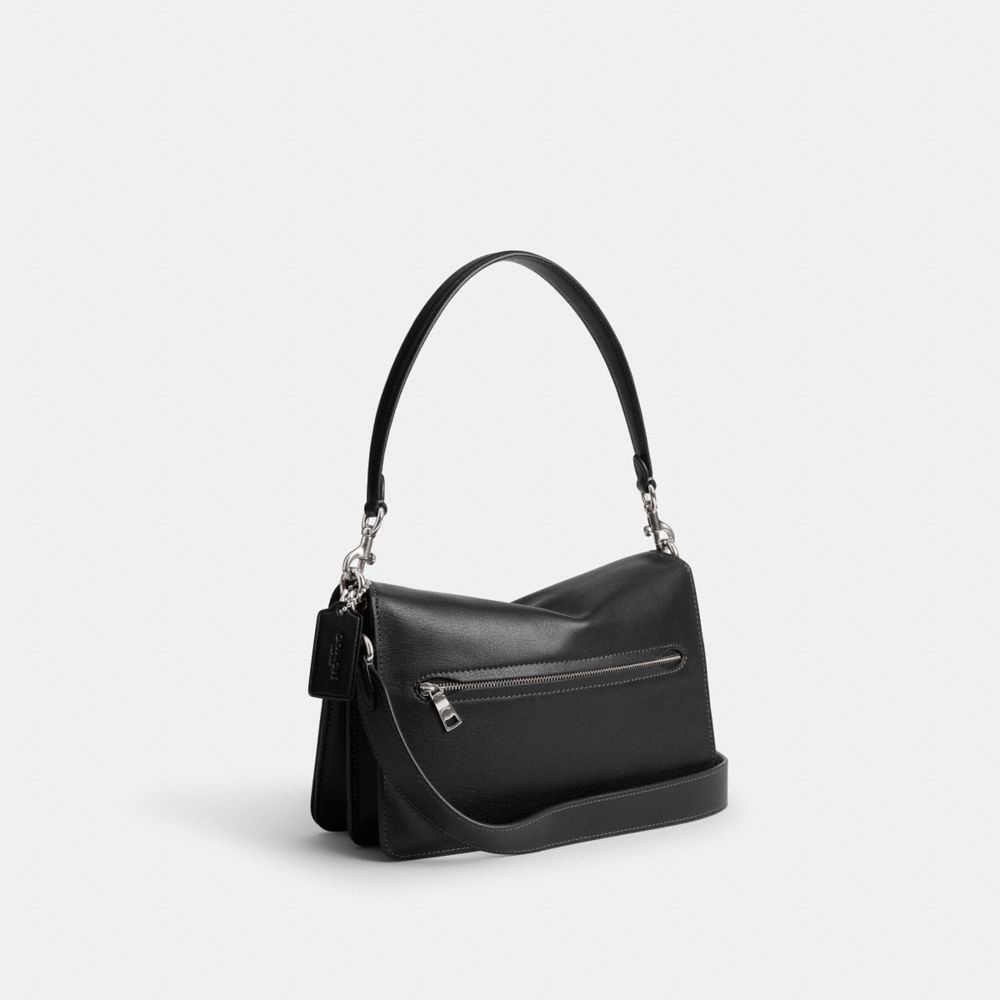 Coach Chain Tabby Shoulder Bag In Black