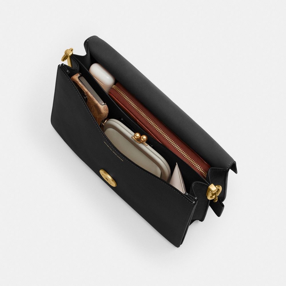 Coach Tabby Schultertasche 30 Mit Kette In Black