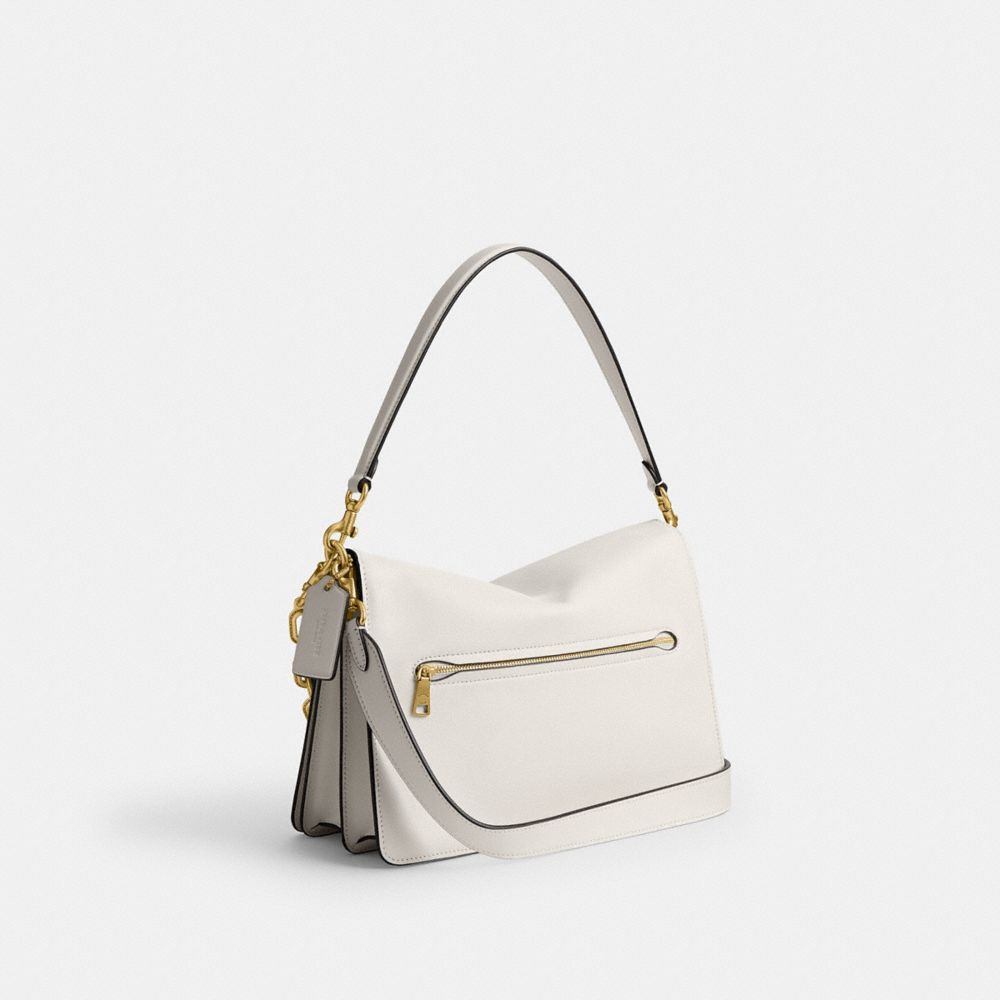 Coach Tabby Schultertasche 30 Mit Kette In White