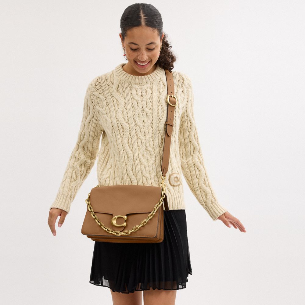 Shop Coach Tabby Schultertasche 30 Mit Kette In Brown