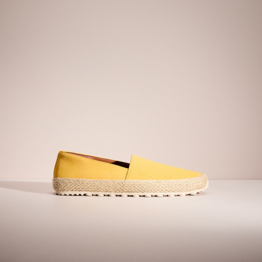 COACH®,RESTORED ESPADRILLE,Canary,Front View