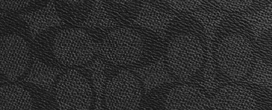 COACH®,Carry All Pouch In Signature Canvas,Canvas,Calfskin Leather,Wristlet,Pouch,Casual,Black