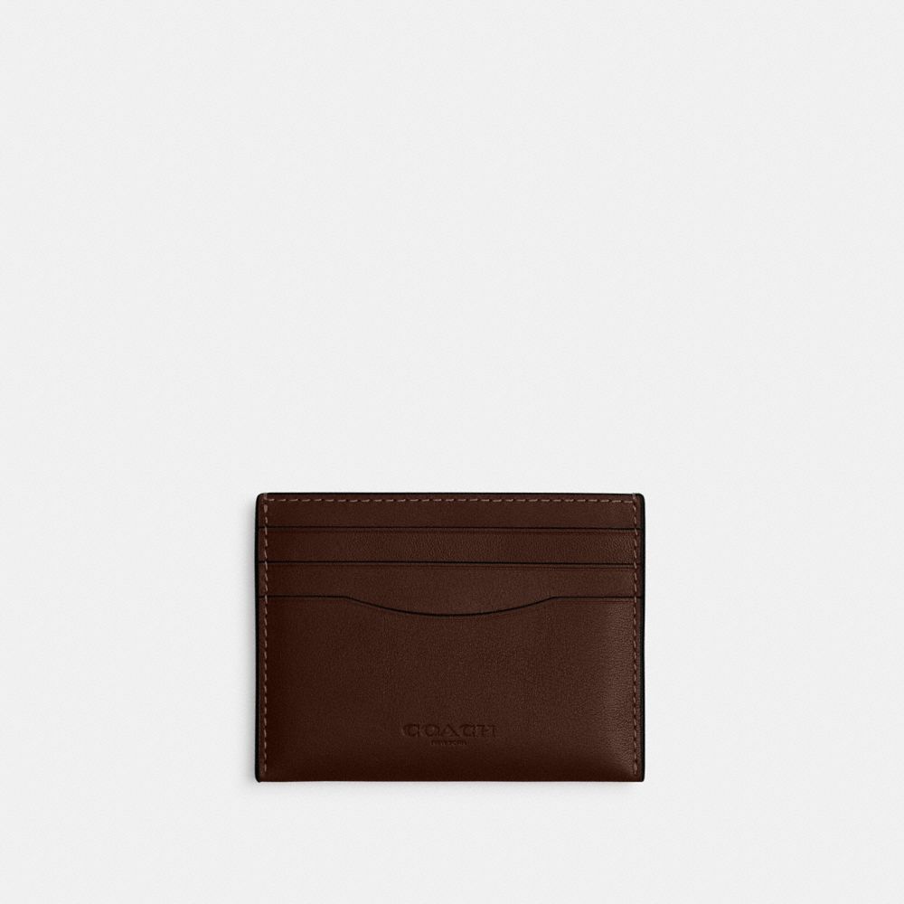 Coach Card Case In Brown