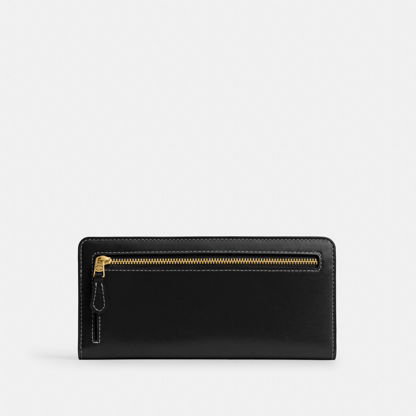 Тонкий кошелёк Coach Essential, цвет: Латунный / Чёрный — фото 2