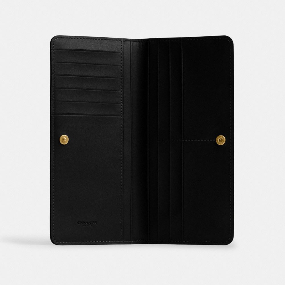 Shop Coach Essential Slim Portemonnaie In Black