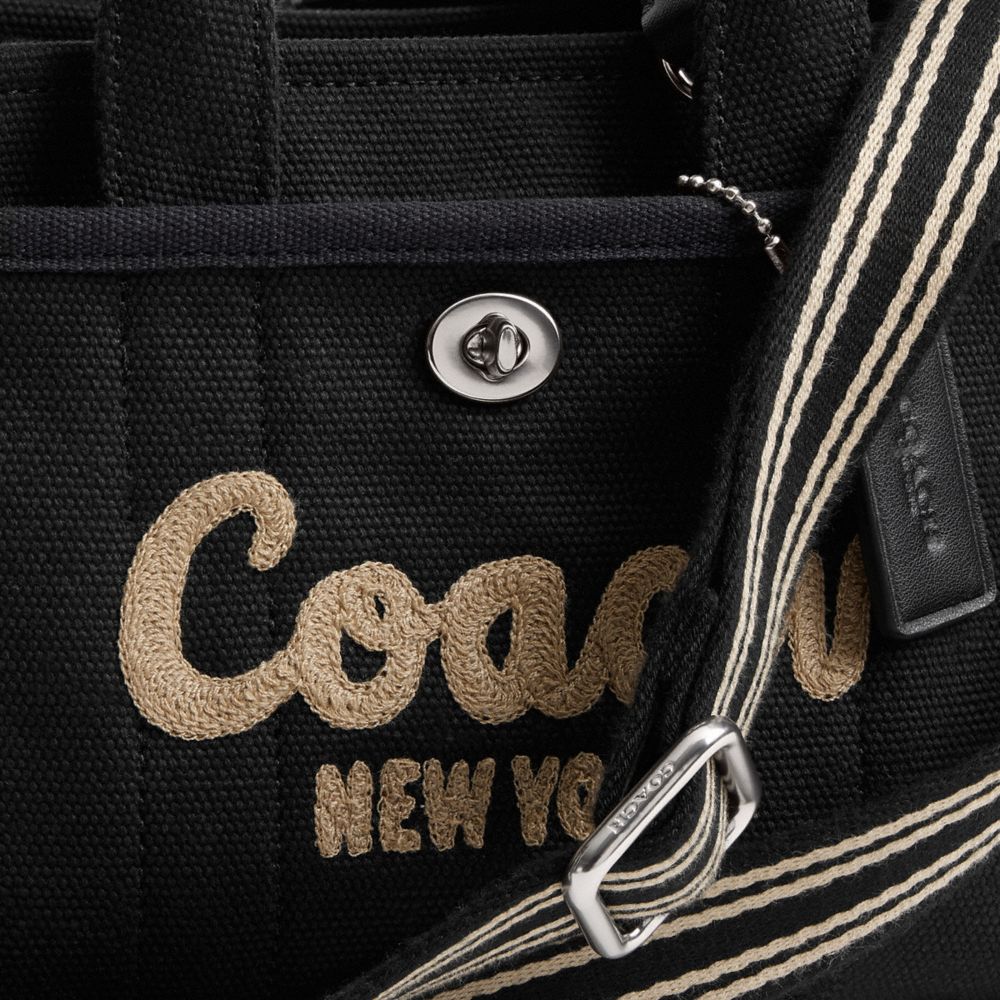 Coach In Silver/black