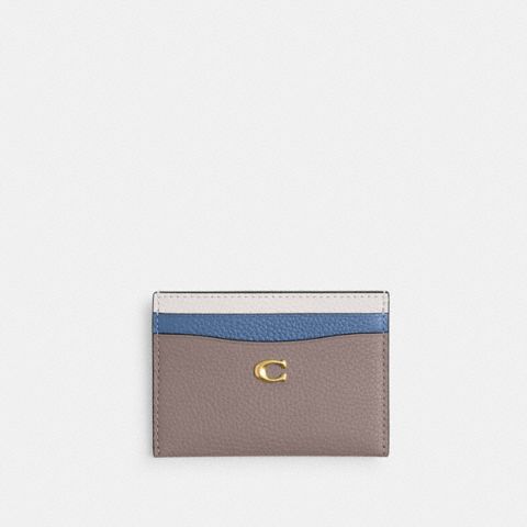 Coach Essential Card Case In Colorblock