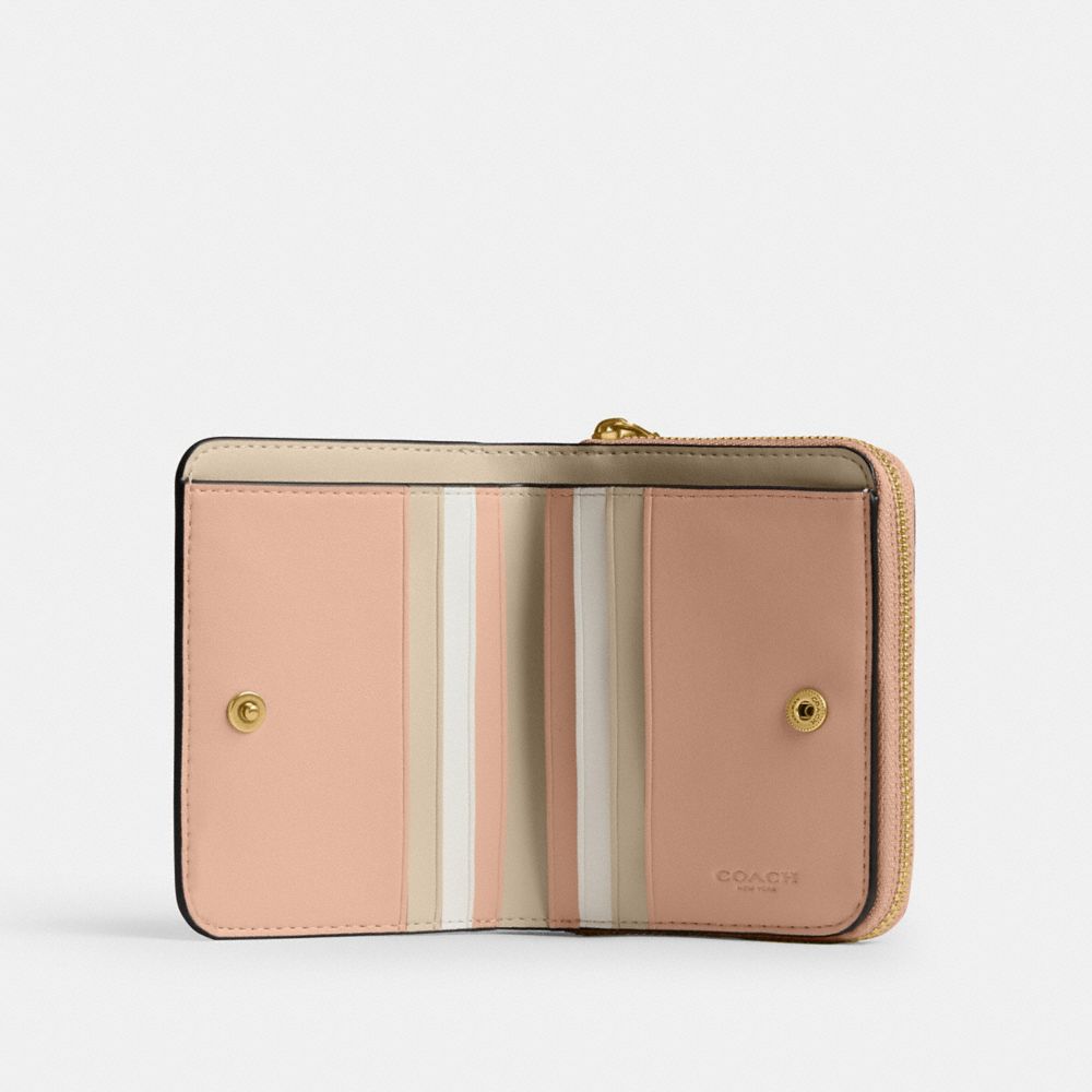 COACH®,Essential Billfold Wallet In Colorblock,,Inside View,Top View