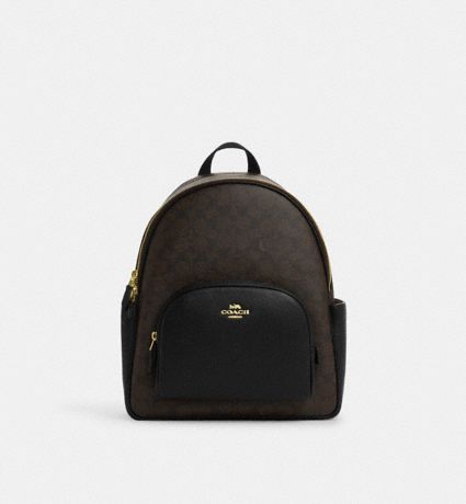 Court Backpack In Signature Canvas