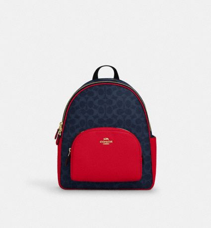 Court Backpack In Signature Canvas