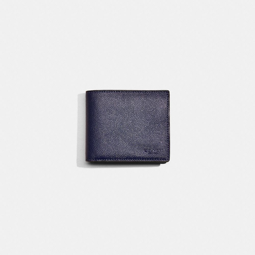 COACH®,RESTORED 3-IN-1 WALLET,Cadet,Front View