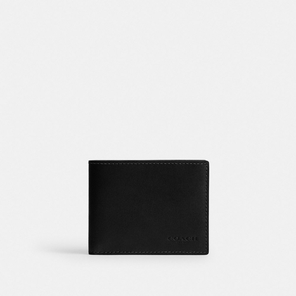 COACH®,Slim Billfold Wallet,,Front View