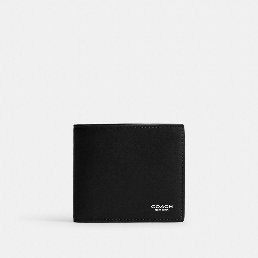 Coach Coin Wallet In Black