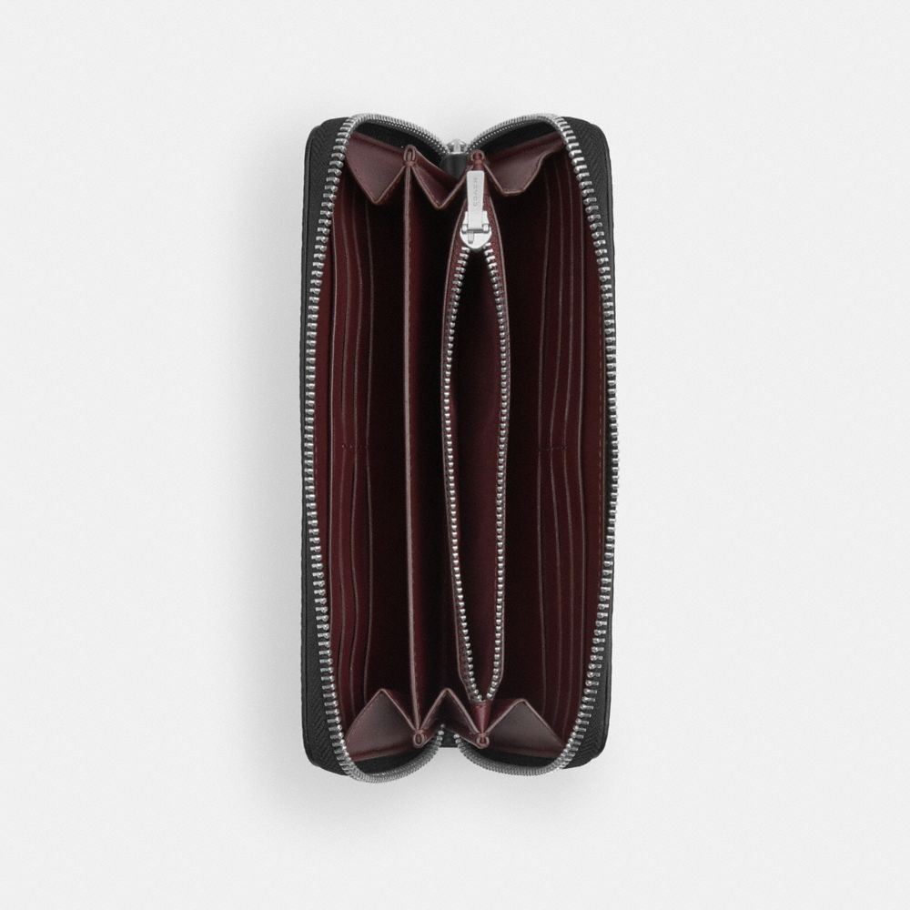 COACH®,ロング ジップ アラウンド ウォレット・ボウ プリント,長財布,