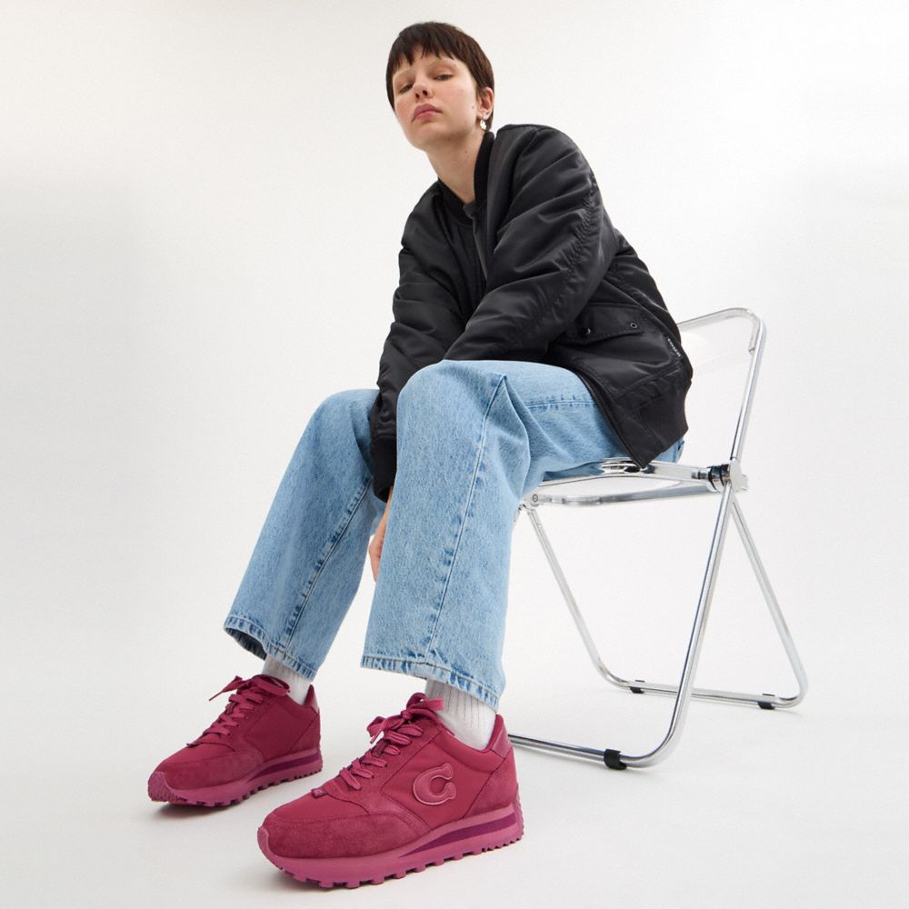 COACH®,Runner  Sneaker,,Detail View