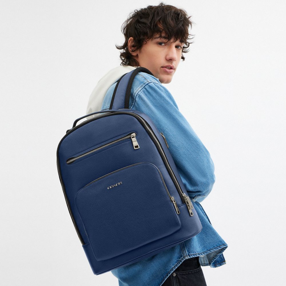 COACH®,イーサン バックパック,バックパック&リュック ,ﾃﾞｨｰﾌﾟ ﾌﾞﾙｰ
