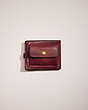 COACH®,VINTAGE MEDIUM WALLET,Red,Front View