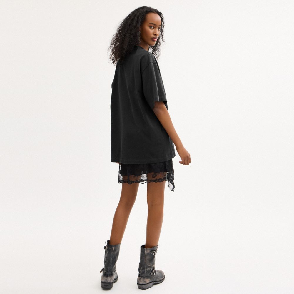 Мужские футболки Coach Rexy Relaxed Fit T-Shirt In Organic Cotton — фото 3