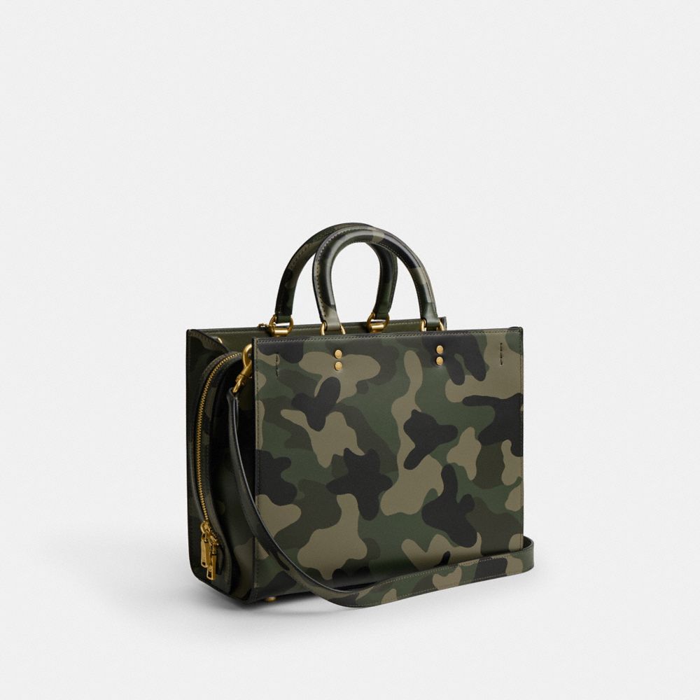 COACH®,Rogue Bag With Camo Print,,Angle View