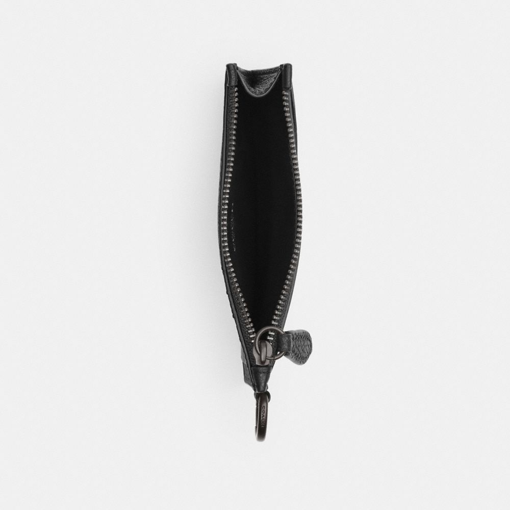 Мужские кошельки Coach Zip Card Case With Coach Graphic — фото 3