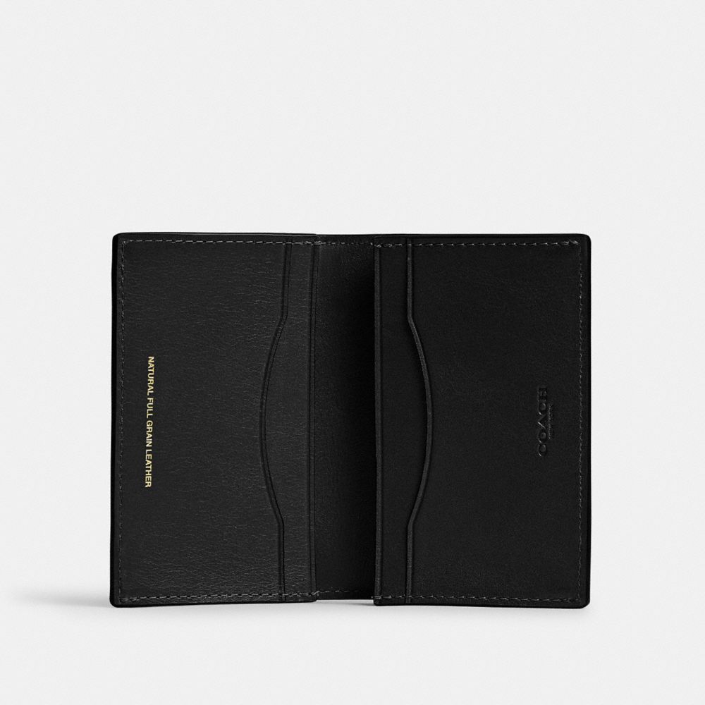 COACH®,バイフォールド カード ケース,カードケース/定期入れ/名刺入れ,ﾌﾞﾗｯｸ