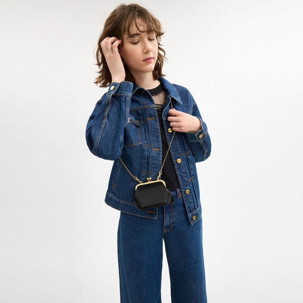 COACH®,Kisslock Frame Bag 10,