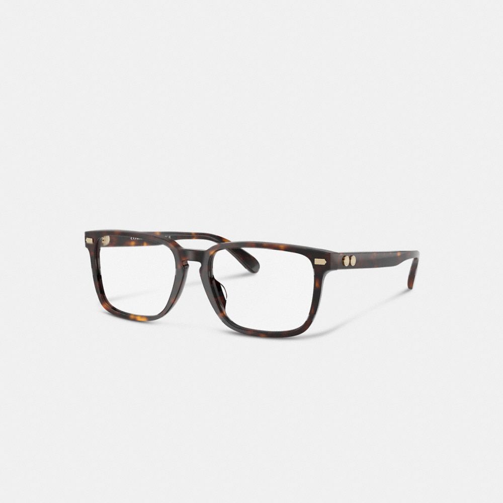 Dark Tortoise Rogue Retro Eyeglasses