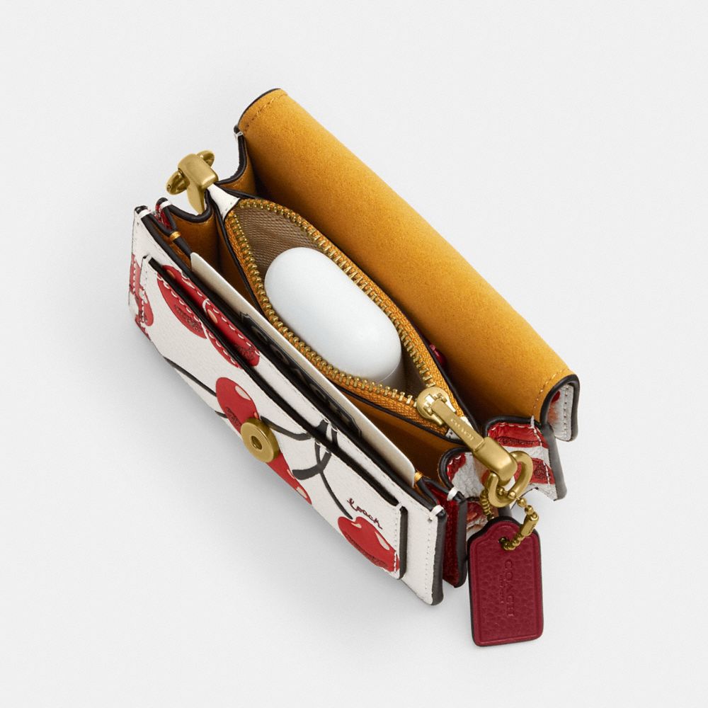 COACH®,Laiton/Craie Multicolore,Inside View,Top View