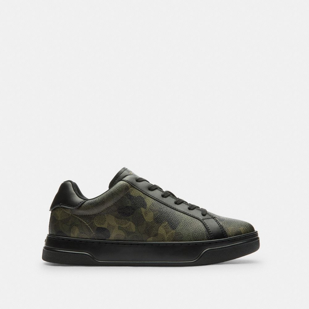 Coach men's sneakers black online