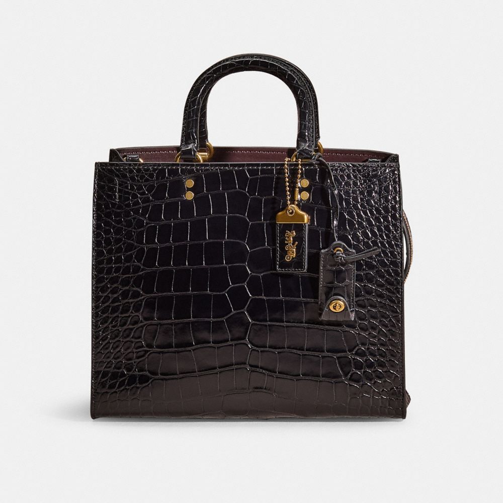 Coach Restored Rogue In Alligator In Brass/black