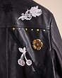 COACH®,UPCRAFTED HERITAGE C SNAP FRONT SHRUNKEN JACKET,Sweet Nostalgia,Black,Scale View