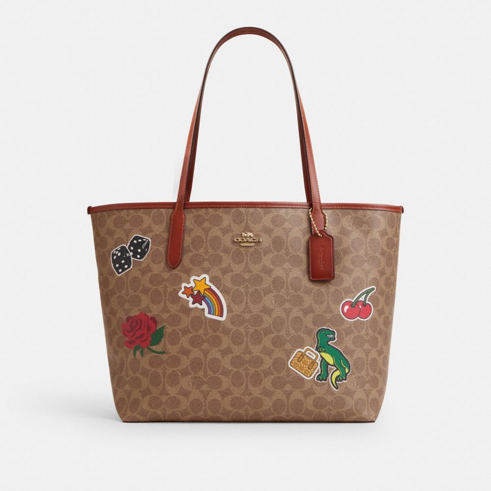 Coach totes clearance on sale