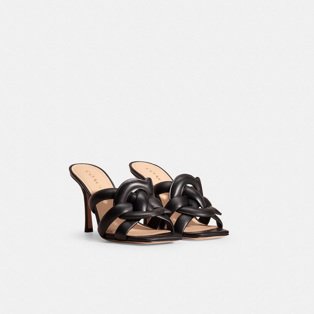 Coach Restored Kellie Sandal In Black