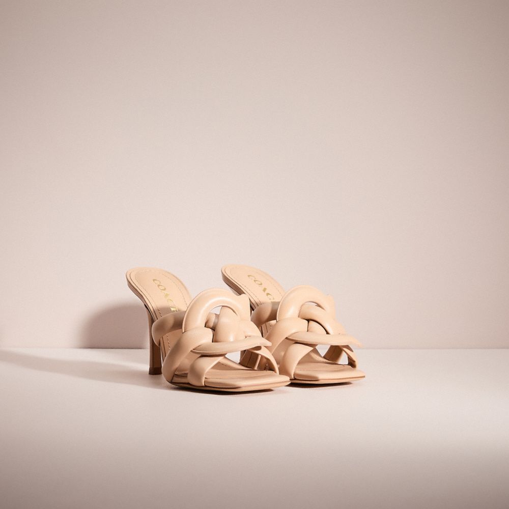 COACH®,Cuir,Hêtre,Angle View