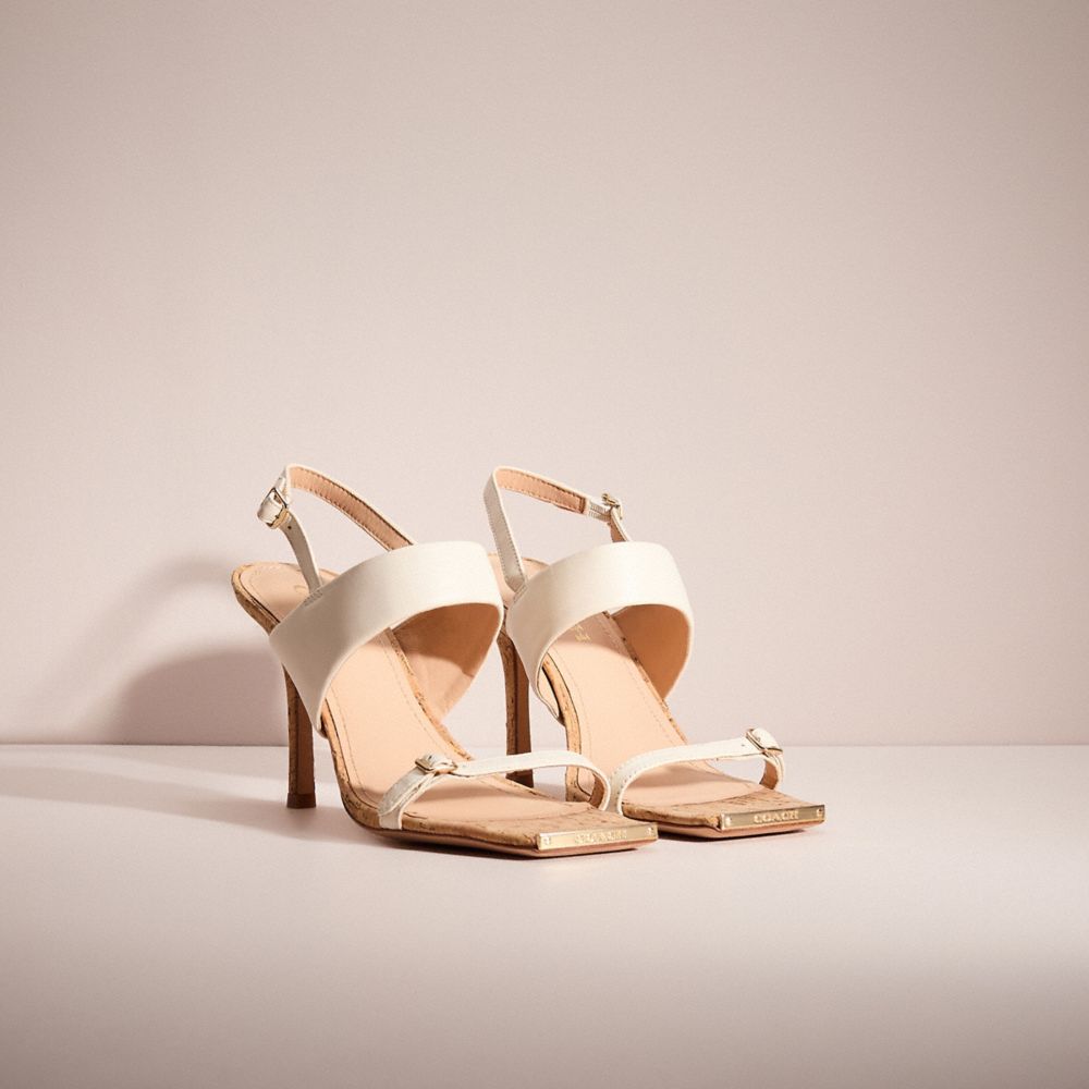 coach スウェードポンチョ COACH® | Restored Kit Sandal