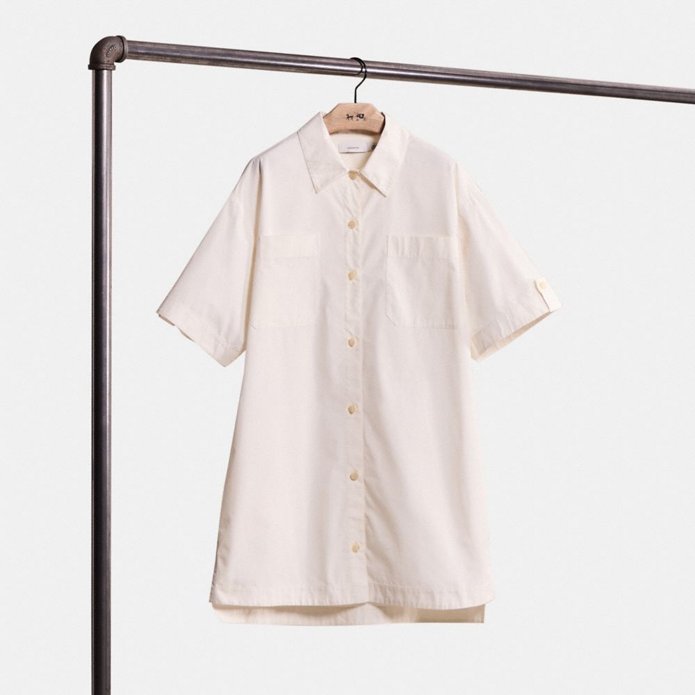 COACH RESTORED SHIRT DRESS 