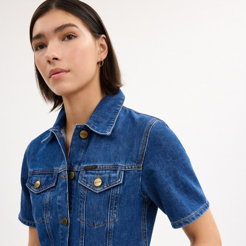 Coach In Medium Blue
