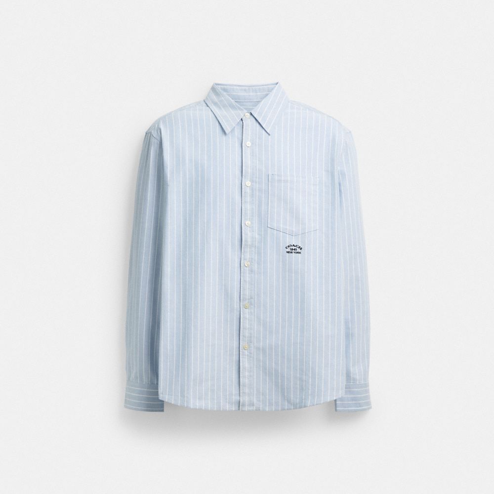 COACH®,Oxford Shirt,,Front View image number 0