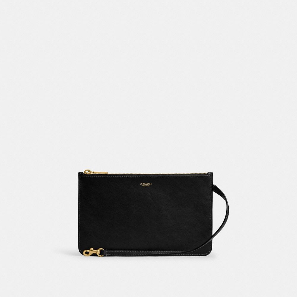 Laiton Noir Pochette zippee